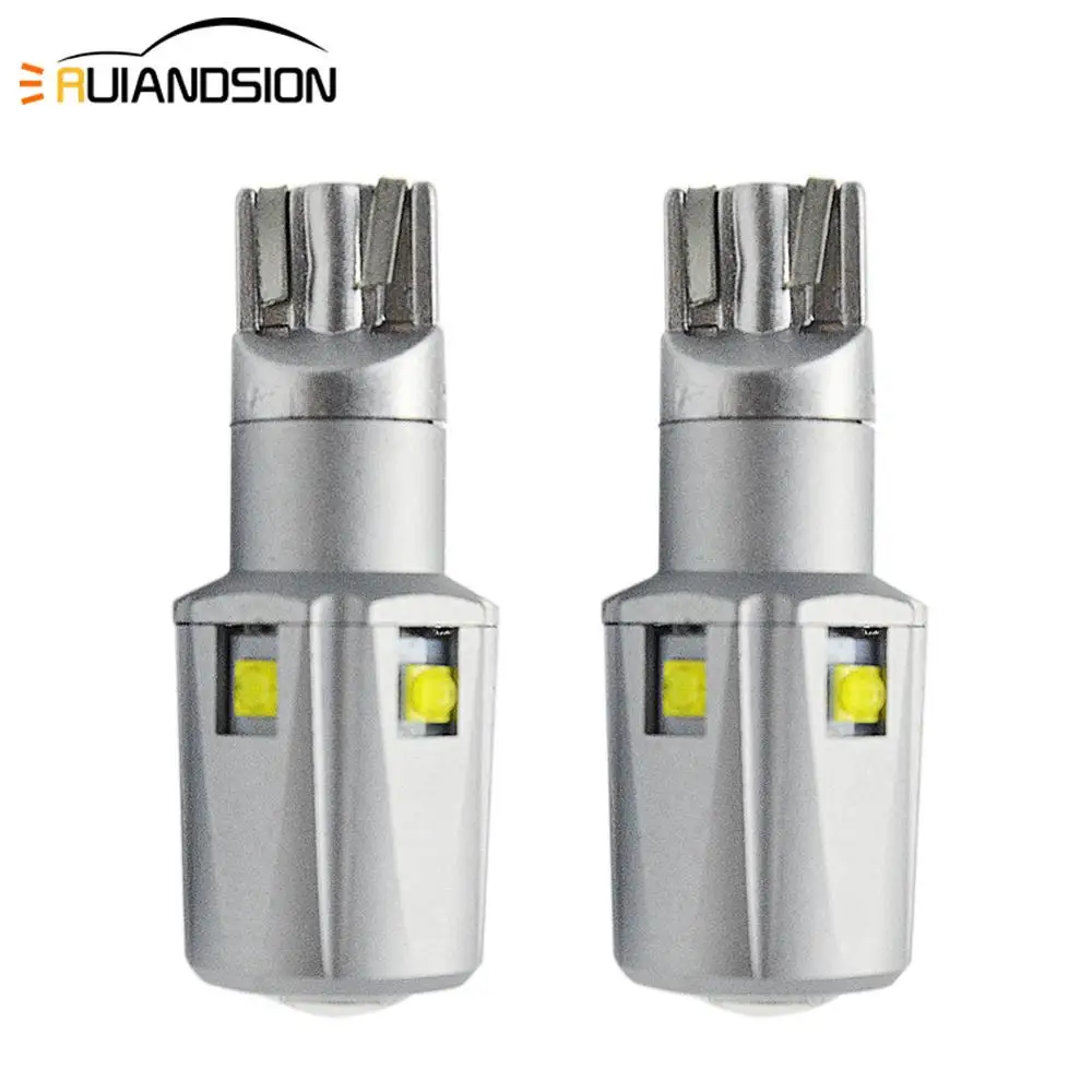 

2PCS 30W T15 T16 W16W 921 955 LED Bulbs Canbus OBC Error Free XB-D SMD LEDs Car Backup Lamp Reverse Lights White No-polar 12-24V