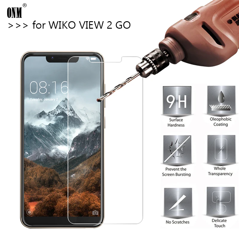 Закаленное стекло премиум-класса 2.5D 0 26 мм 9H для WIKO VIEW 2 GO Защитная пленка |