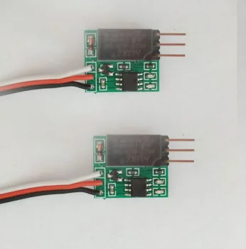 

2PCs Servo Signal Input Reply Switch Electronic Module Max 2A LED/Camera/BB Buzzer/Smoking Controller Repair Parts For RC Drone