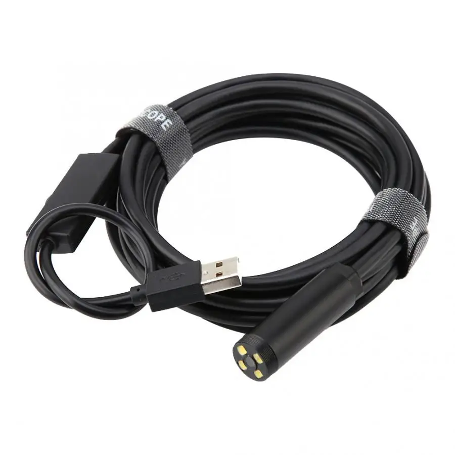 USB эндоскоп тип-c USB Авто эндоскоп 1944P водонепроницаемый осмотр бороскоп 3,5 м жесткий кабельный эндоскоп