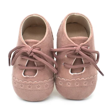 

Baby Kids Soft Sole Moccasin Shoes Infant Boys Girls Toddler Suede Leather Crib Shoes 0-18M