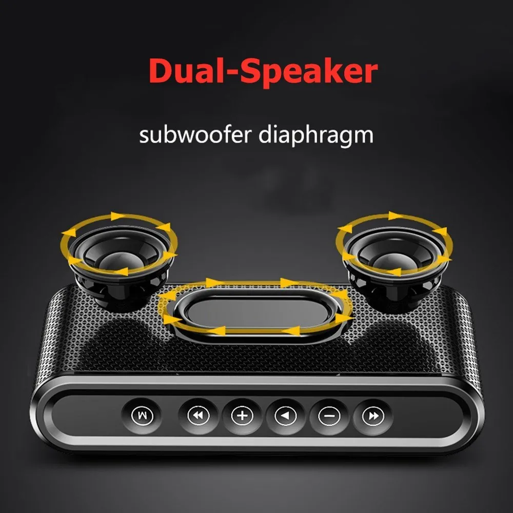 Mini Outdoor Wireless Lautsprecher x6 Bluetooth Lautsprecher 8000mah Power  Bank Bass Subwoofer mit USB Radio MP3 tragbaren Auto Lautsprecher -  AliExpress