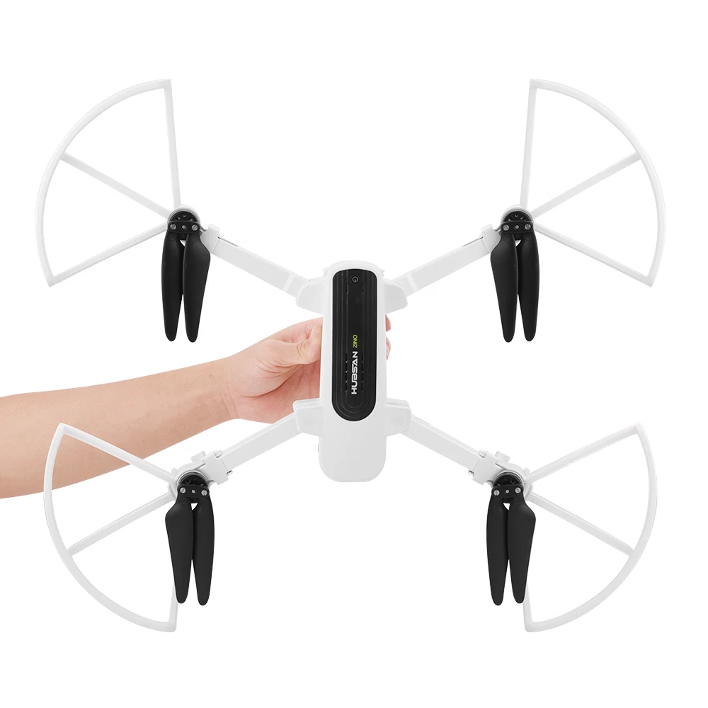 Пропеллер протектор+ Расширение шасси для посадки для Hubsan Zino H117S Дрон Квадрокоптер