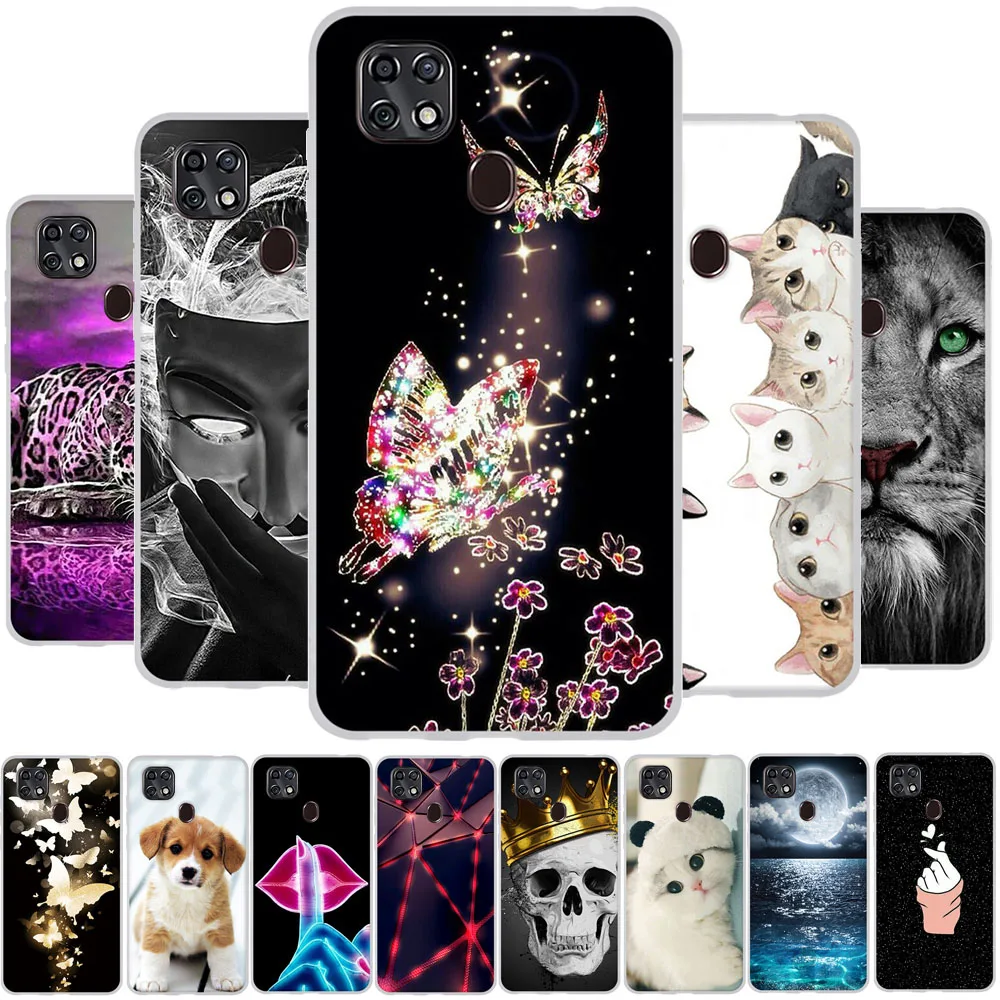Soft TPU Case For ZTE Blade 20 smart V1050 Print 3D Silicone Shell Cover Bag Bumper Funda Capa | Мобильные телефоны и