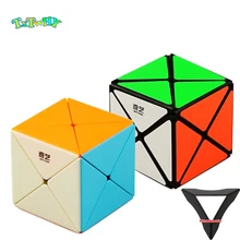 Qiyi X магический куб без наклеек 3x3x форма кубик mofangge головоломка для детей форма обучения мозгу mofangge Cubo Magico игрушка для детей