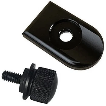 

1/4-20 Motorcycle Seat Bolt Tab Screw Mount Knob Cover for Sportster Dyna Fatboy Road