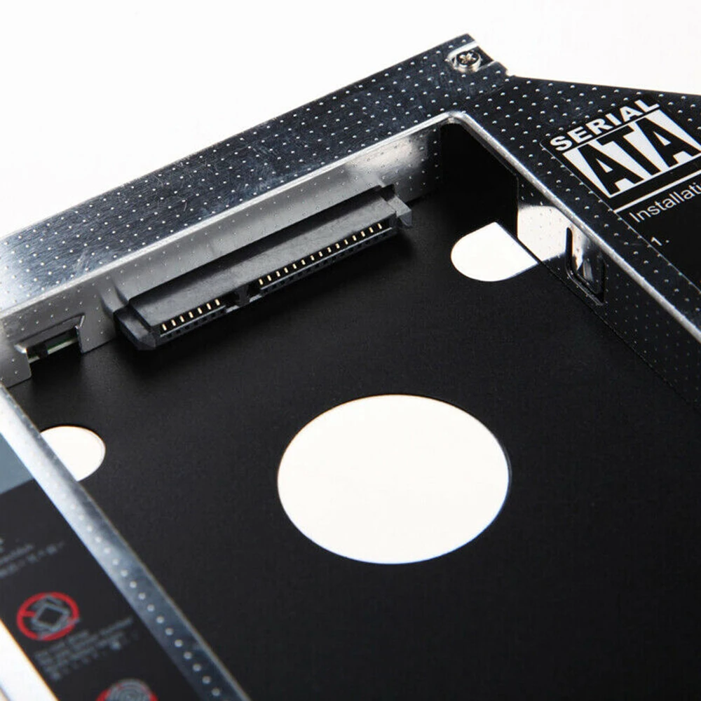 Жесткий диск Caddy для DVD-ROM CD оптический отсек Универсальный 12,7 мм SATA 2nd SSD HDD жесткий диск Caddy