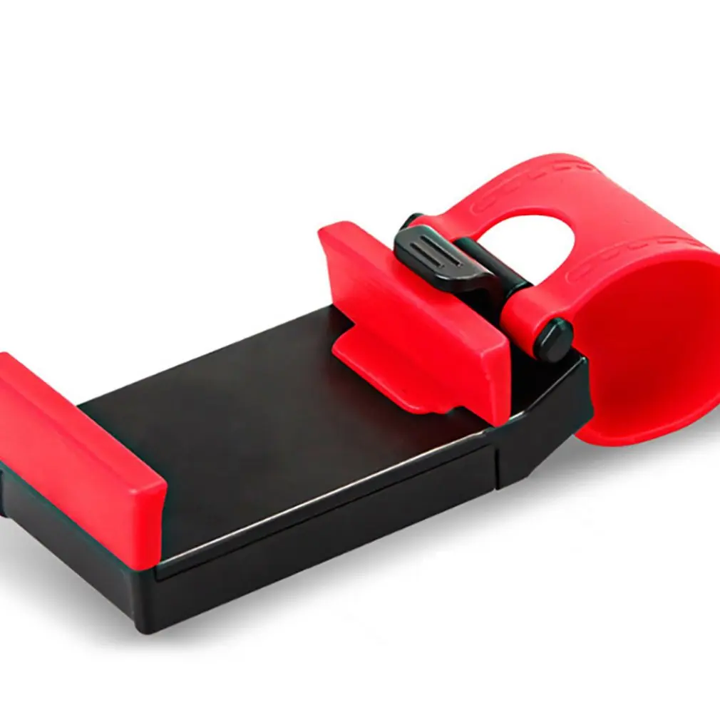 

Car Holder Mini Air Vent Steering Wheel Clip Mount Cell Phone Mobile Holder Universal For iPhone Support Bracket Stand