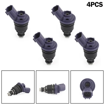 

Areyourshop 4 PCS 375cc Fuel Injector Fits For Nissan 240SX Silvia KA24DE S13 SR20DET 16600-67U00 16600-67U10 16600-67U01 Car