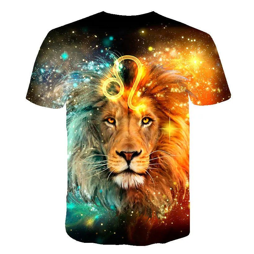 Мужская футболка с 3D принтом с рисунком льва короля, топы с принтом, Модные Последние футболки мужские, повседневные, пропускающие воздух топы, футболки, модные топы
