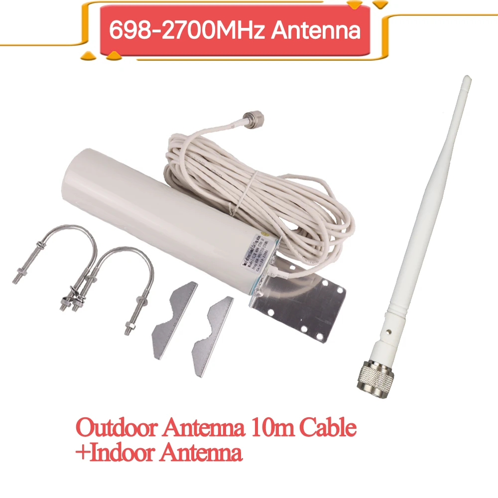 ZQTMAX 12dBi 2g 3g 4g антенна для umts lte Усилитель сотового сигнала 2600 МГц dcs wcdma gsm