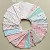 Summer Breathable Black Mouth Mask Individual Package Fashion Adult Pink Flower Disposable Sunscreen Anti-dust Face Mask 1
