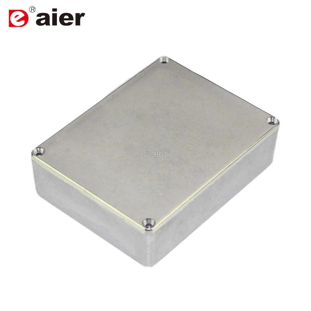 6PCS Guitar Effects Stomp Aluminium Enclosure Box Hammond 1590BB 120*94.5*34mm