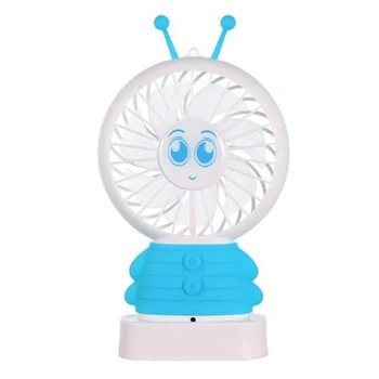 

Lovely Night Light Fan USB Charging Mini Bee Portable Handheld Lamp Cooling Cooler Gift High Quality