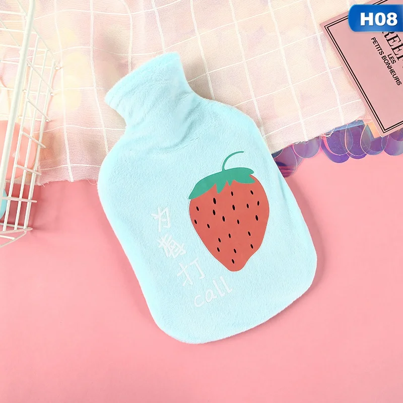 Мини-бутылка для горячей воды Note теплая вода мультфильм теплая сумка для воды Плюшевые Милые Портативные Детские руки грелка - Цвет: 8