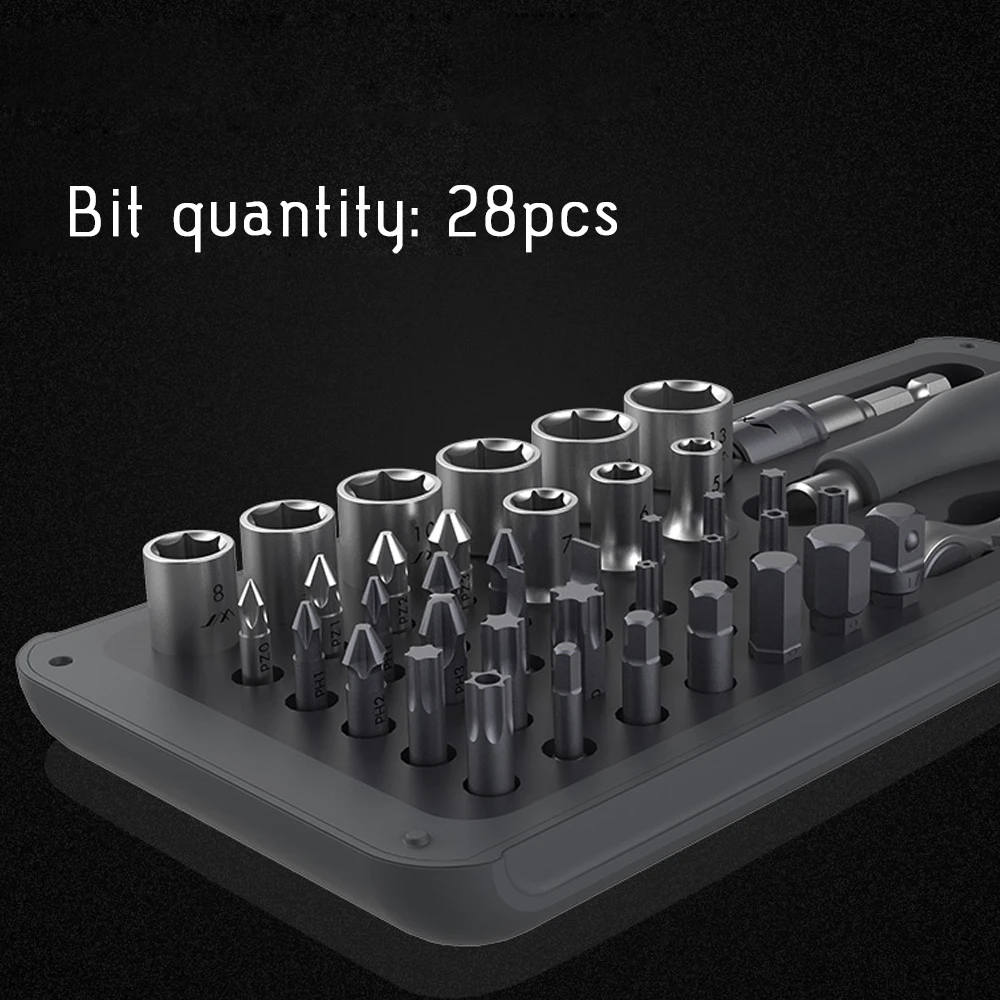 41-in-1 Multifunctional Mini Ratchet Wrench Set Bits Screwdriver Kit DIY Household Repairing Maintenance Tools