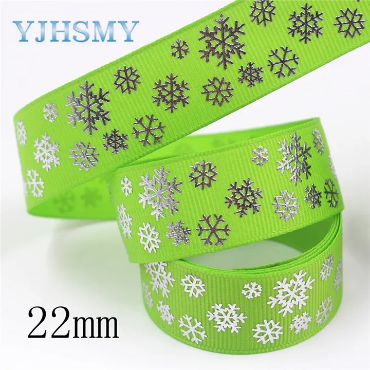 I-19812-1888 YJHD I-19812-1884 22 мм 10 ярдов градиентный узор Печатный grosgrain ленточный дизайн упаковки, DIY аксессуары материалы ручной работы - Цвет: I-19812-1888