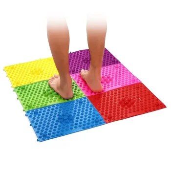 

Acupressure Foot Mats Running Man Game Same Type Foot Reflexology Walking Massage Mat for Pain Relief Stress Relief