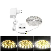 Luces светодиодный ИК-светильник с инфракрасным датчиком, ручной светильник с датчиком развертки под шкаф, светильник с регулируемой яркостью, кухонный светильник, Диодная лента, светильник для спальни