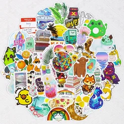 50 pcs Cartoon anime Sticker Cellular phone Guitar Laptop Helmet Automobile Water cup Stationery Party Decorate Sticker