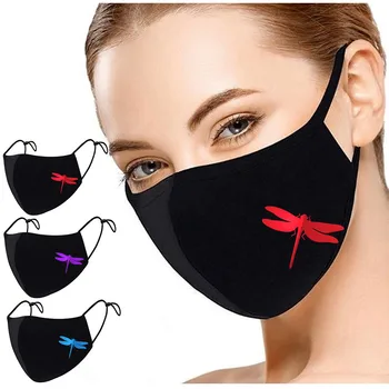 

3-5PC Anti-dust Reusable Face Masks Mouth Cover For Man Women Adjustable Mask Outdoor Windproof Reusable Cotton Mask masque