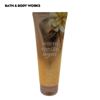 

Bath and Body Works Body Cream Moisturizing Body Lotion for Women Warm Vanilla Sugar Ultra Shea - 8 oz