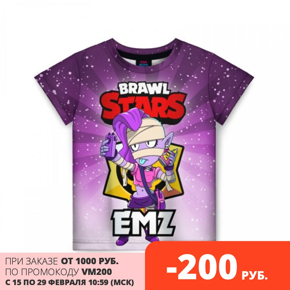 Children S T Shirt 3d Brawl Stars Emz T Shirts Aliexpress - brawl stars camisetad