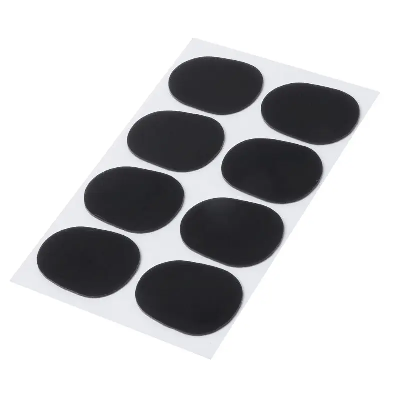 Saxophone Mouthpiece Cushions 8pcs Treble/Alto/Tenor Saxophone Clarinet Mouthpiece Patches Pads Cushions 0.3mm