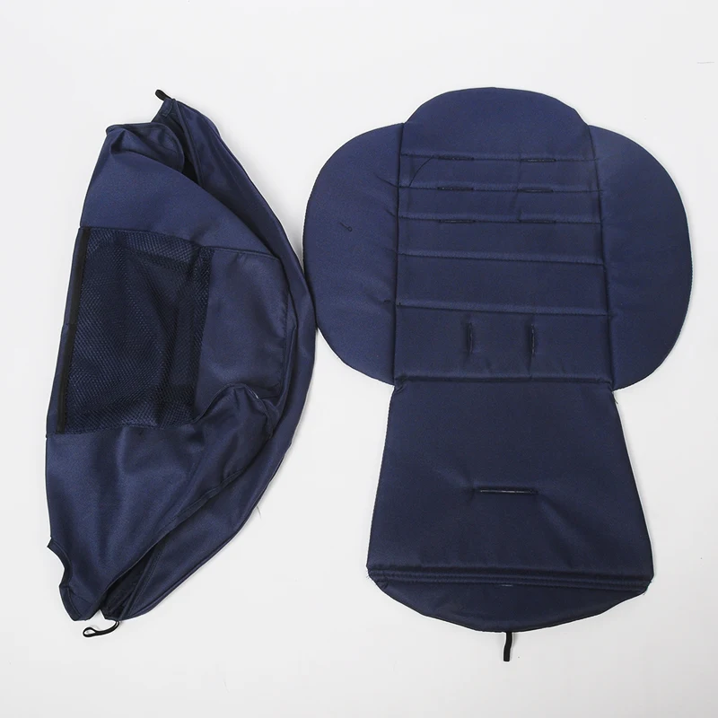 dark blue Babyyoya, аксессуары для детских колясок, навес от солнца и подушка для сиденья, текстильный капюшон, матрас для детского трона yoya 175, коляски - Цвет: dark blue