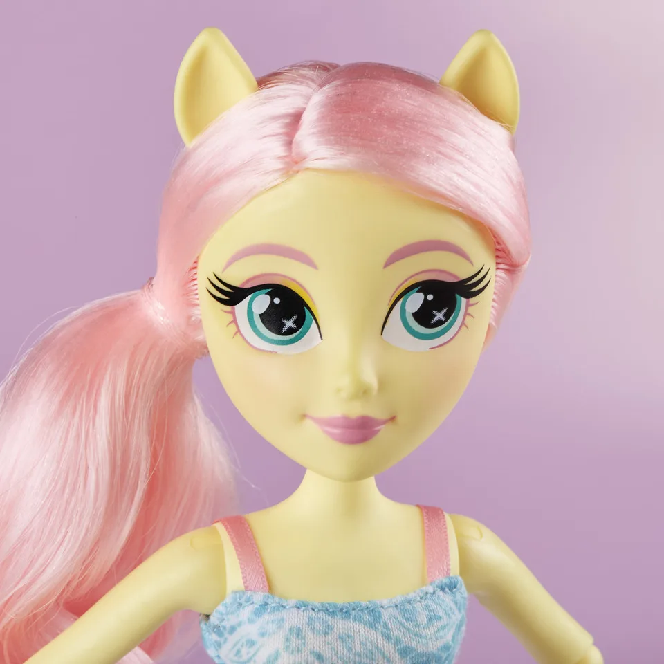 С рисунком из мультфильма Мой Маленький Пони Equestria Girls рисунок шарнирная кукла