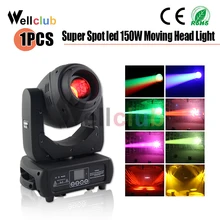 1pcs Super 150W DJ Lights Led Dmx Gobo Moving Head Spot Light For Club Dj Stage Lighting Party Disco Wedding Event