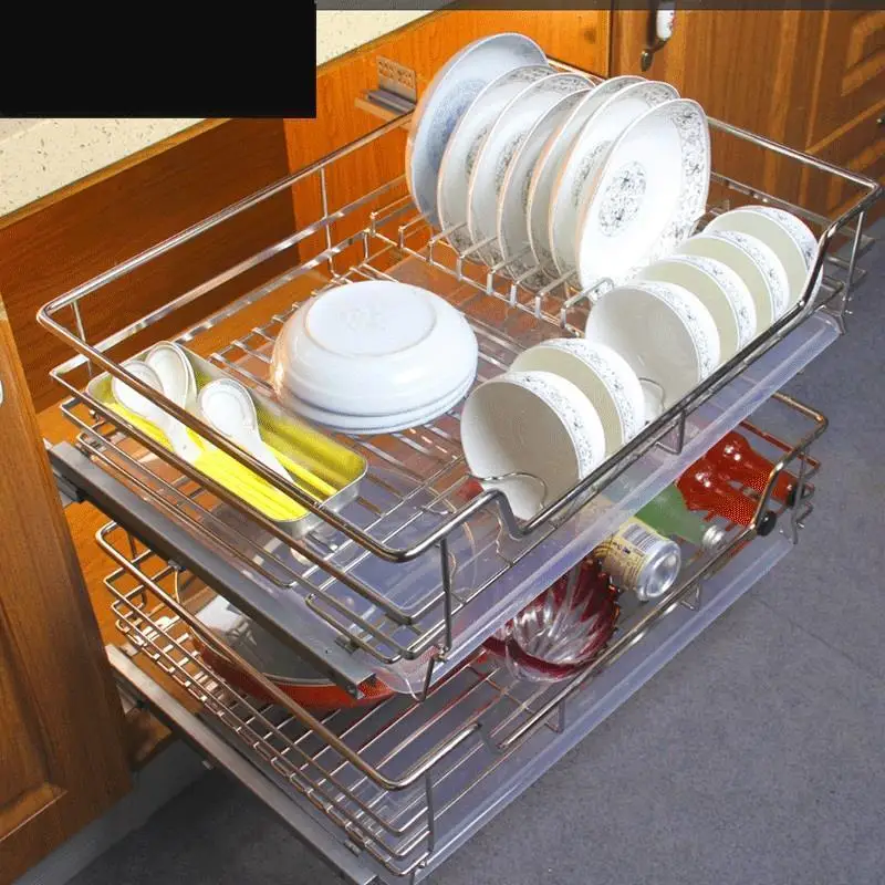 Столовый шкаф Keuken Almacenaje Armario Platos Cucina Pantries из нержавеющей стали, органайзер Cocina Cozinha, корзина для кухонного шкафа