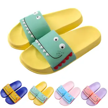 

Cartoon Dinosaur Slippers Men&Women Home Indoors Slippers Cute Summer Anti Slip Slippers Beach Shoes #20