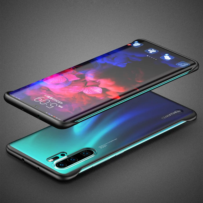Матовый чехол без оправы для huawei P20 P30 Lite Pro Чехол для huawei Honor 20 mate 20 Pro Чехол для huawei Nova 4 5 Чехол прозрачный