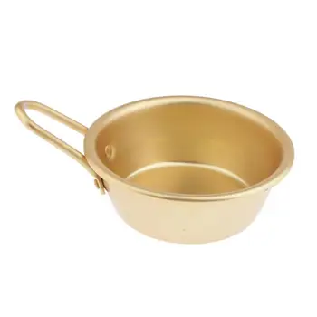 

Aluminum Korean Traditional Bowl for Makgeolli Korean Rice Wine Ramen Soup
