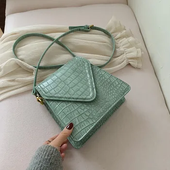 

Popular women's bags 2020 new wave Korean version of the wild shoulder Messenger bag texture fashion small square bag
