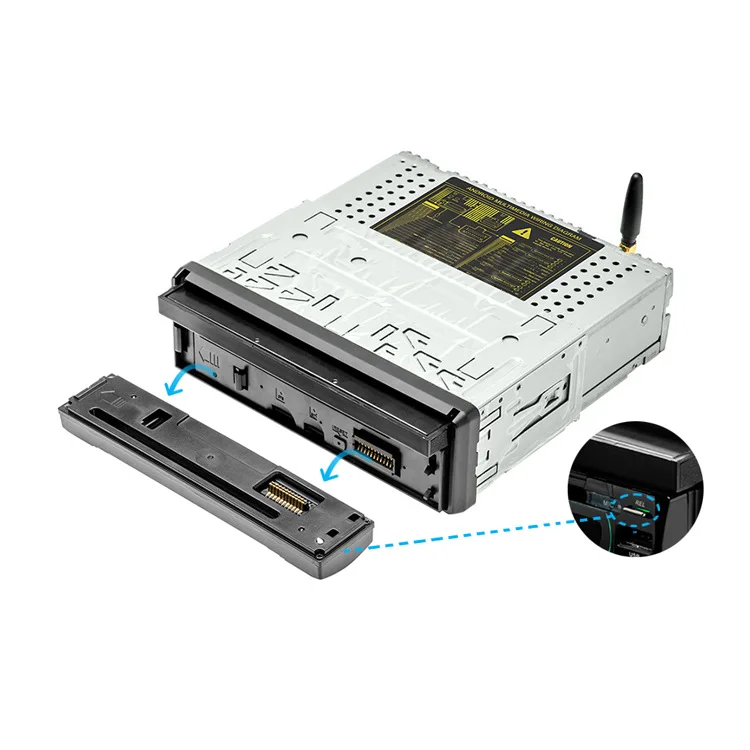Perfect Rotatable 1 Din 7-inch MP5 Car Radio for Universal Car Dvd Player GPS  FM MP3 MP4 Navigation Bluetooth Car Accessory Car Stereo 3