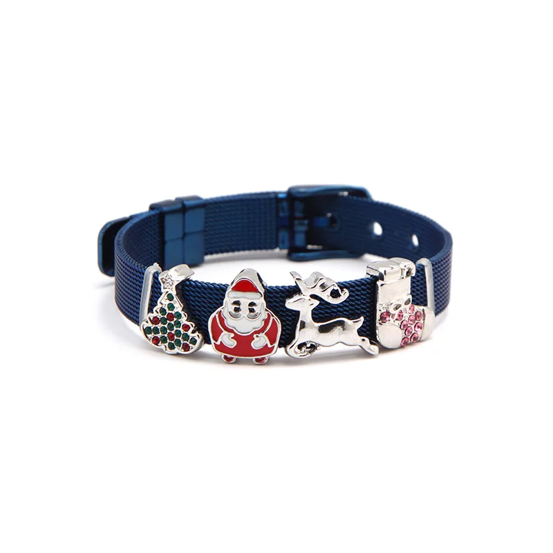 Набор браслетов из сетки нержавеющей стали 4 шт. | Украшения и аксессуары