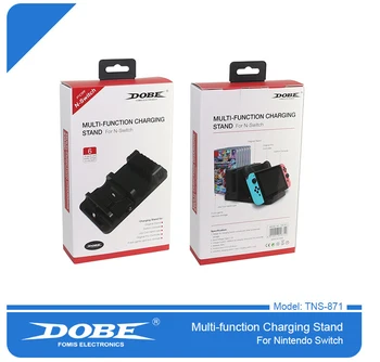 

New Multifunction Three Dimensional Charging Station Base For Nintendo Switch Video Game Console Gamepad Gaming Controller