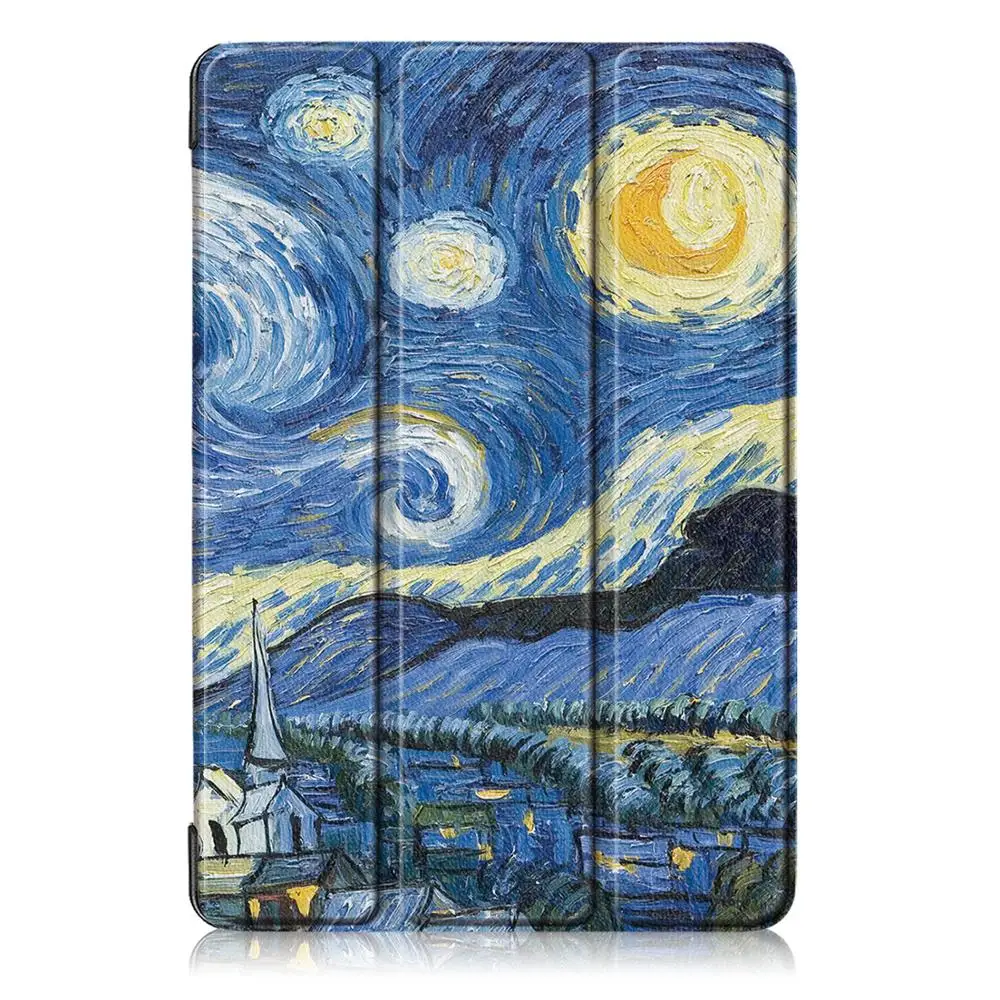 

Trifold Stand Case For New iPad Min5 Release Ultra Slim PU Leather Smart Magnetic Cover For iPad Mini4 Case
