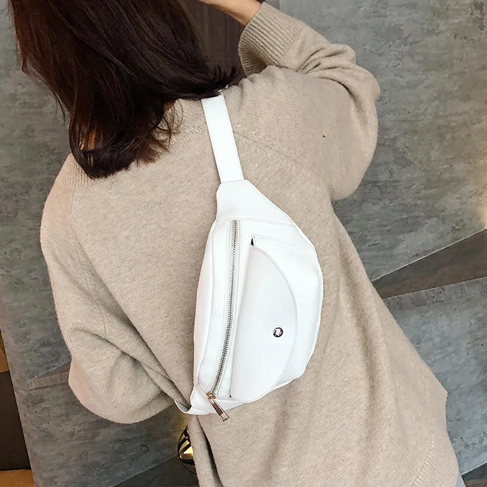 Женская поясная сумка маленькая сумка простая карманная сумка универсальная сумка через плечо поясная сумка через плечо# YJ