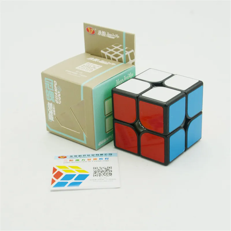 YongJun 2x2 нео-Кубы GuanPo 2x2x2 Волшебные кубики 2 слоя Enhanced Edition speed Cubo magico профессиональные игрушки для детей подарок