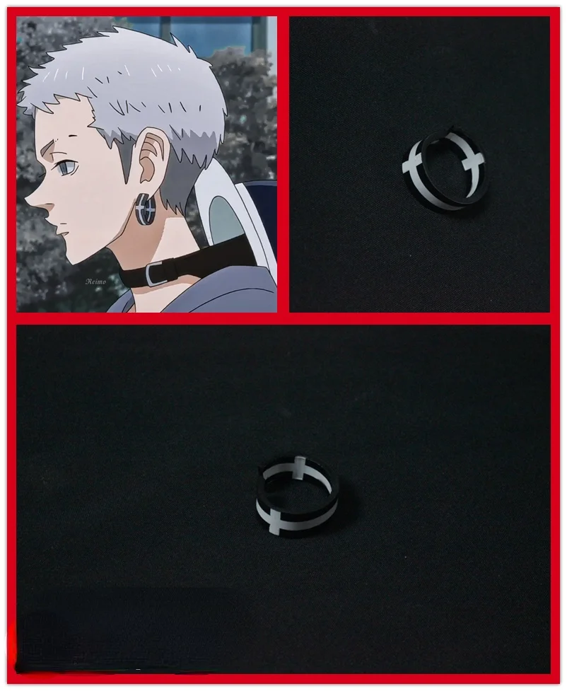 TokyoRevengersTakashiMitsuyaCosplayEarringEarClipFashion