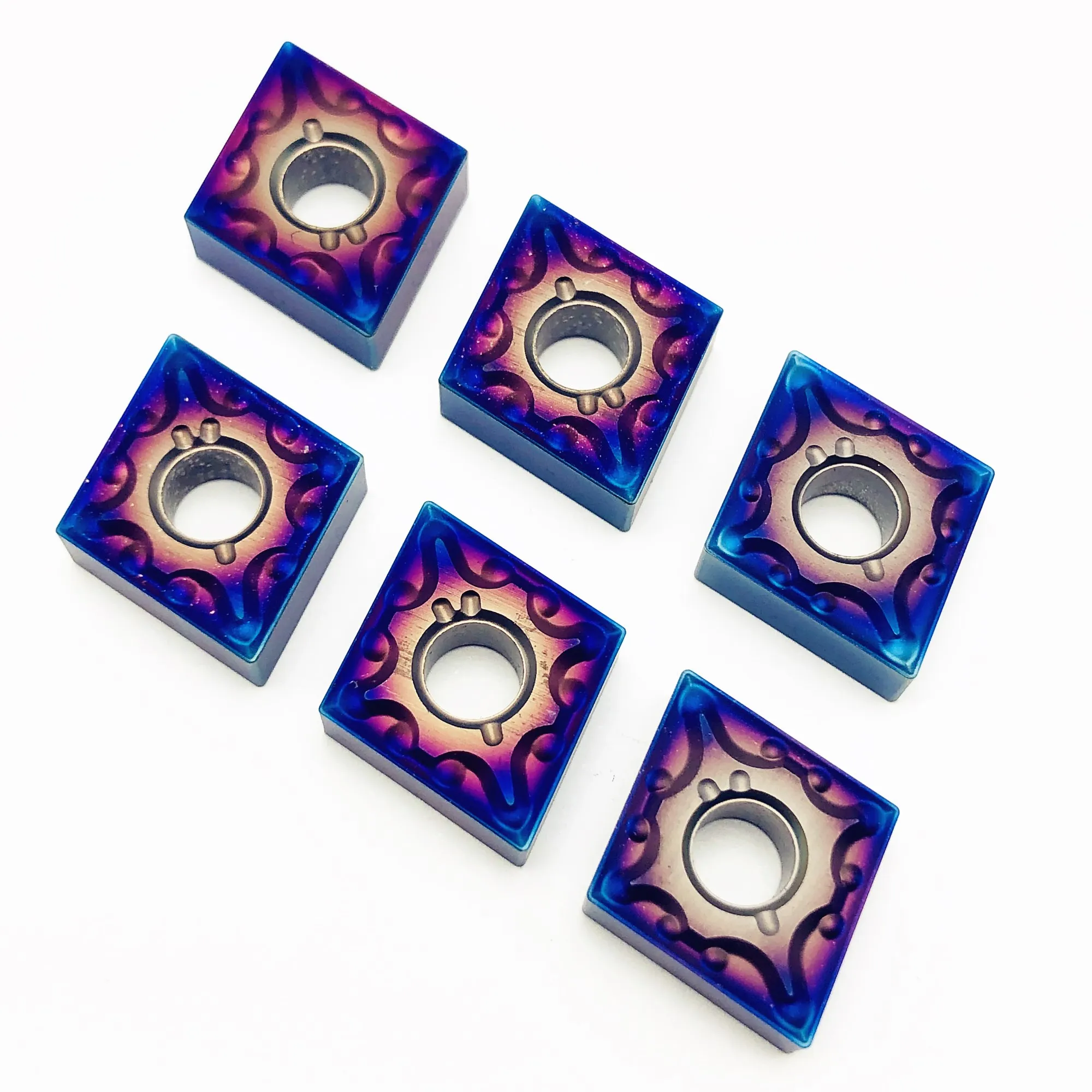 

Turning tool CNMG120404 MA high quality super hard blue nano coating external turning tools carbide tool metal cutting tool