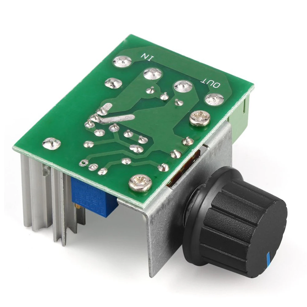 PWM AC Motor Speed Control Controller 2000W(max) SCR Voltage Regulator Adjustable 50-220V 25A LED Dimmers Motor Speed Controller motor speed controller electric motor speed controller