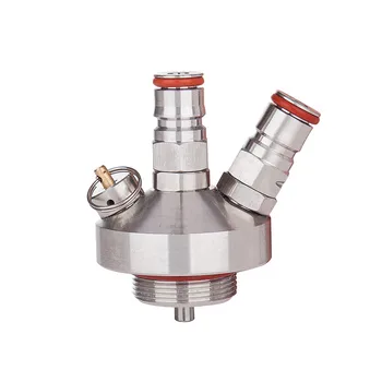 

Stainless Steel 3.6L/5L/10L Mini Keg Tap Dispenser With 12'' Beer Hose For Mini Craft Beer Keg Growler Homebrew Spear New