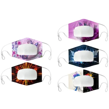 

5PC Reuseable Face Mask Cloth Face Mouth Mask FaceMasks Washable Mouth-muffle Protective mascarillas Mouth Cover mondmaskers