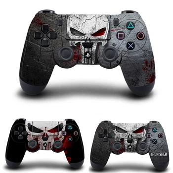 

The Punisher Protective Cover Sticker For PS4 Controller Skin For Playstation 4 Pro Slim Decal PS4 Skin Sticker Accessories
