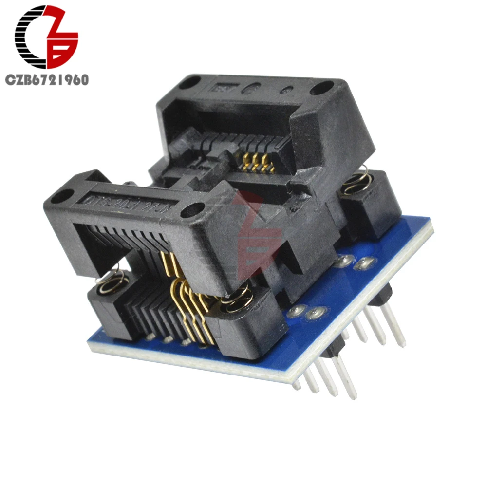 

SOIC8 SOP8 to DIP8 EZ Programmer Adapter Socket Converter Module 8 Pin 200mil