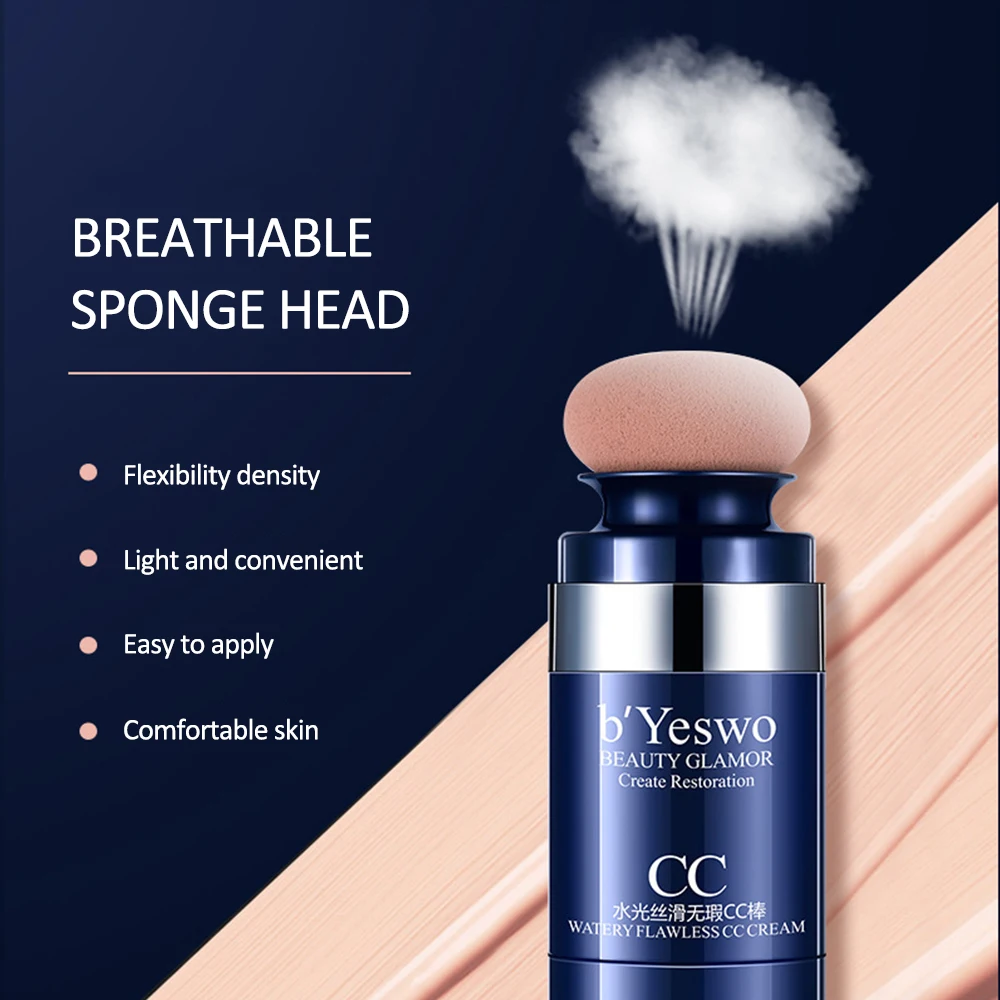 Mushroom Head CC Stick Air Cushion CC Cream Moisturizing Cover Blemishes Long Lasting Natural Cosmetics Face Makeup TSLM2